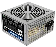 Блок питания Aerocool 450W Retail ECO-450W ATX v2.3 Haswell, fan 12cm, 400-mm cable, power cord, 20+4P, 12V 4P, 1x PCI-E 6P, 2x SATA, 2x PATA, 1x FDD