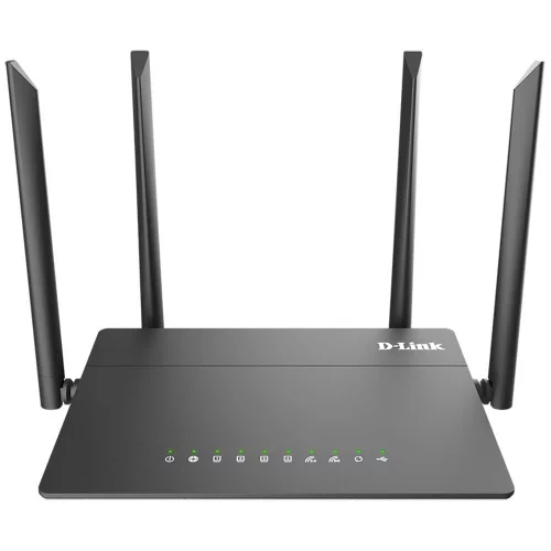 Маршрутизатор/ AC1200 Wi-Fi EasyMesh Router, 100Base-TX WAN, 4x100Base-TX LAN, 4x5dBi external antennas, USB port, 3G/LTE support (DIR-815/RU/R4A)