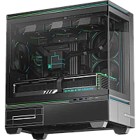 Корпус без блока питания/ Case Thermalright M10, Mini-Tower, TG, ARGB, no fans, 2xUSB-A 3.0, 1xUSB Type-C, mATX, mITX Black (TL-M10 BLACK)