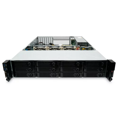 Серверный корпус/ 2U rackmount, EATX, ATX, Micro-ATX and Mini-ITX mb, 12*3.5