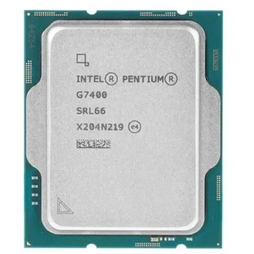 Процессор/ APU LGA1700 Intel Pentium Gold G7400 (Alder Lake, 2C/4T, 3.7GHz, 6MB, 46W, UHD Graphics 710) OEM (CM8071504651605SRL66)