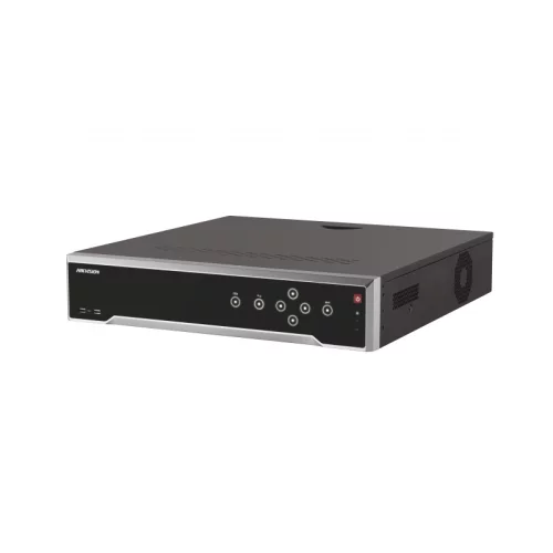 32-х канальный IP-видеорегистратор c PoE/ 32-х канальный IP-видеорегистратор c PoE, аудиовход: двустороннее 1 RCA, видеовыход: 1 VGA до 1080Р, 2 H (DS-7732NI-I4/24P)