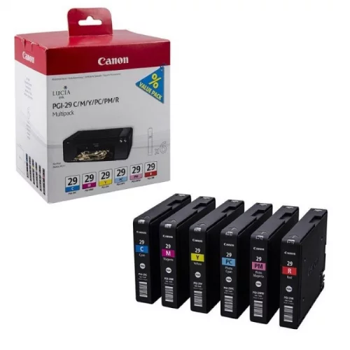 Картридж CANON PGI-29C, многоцветный, 36мл., для Pixma Pro 1 (4873B005)