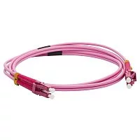 Патч-корд оптический LANMASTER, дуплексный, LC/ PC-LC/ PC, OM4, LSZH, 3.0 м (LAN-2LC-2LC/ OM4-3.0) (LAN-2LC-2LC/OM4-3.0)