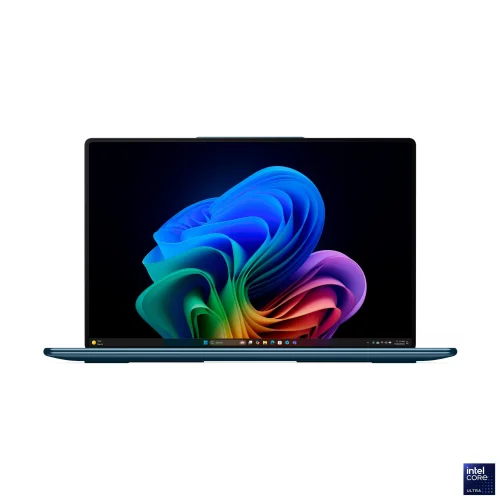 Ноутбук Lenovo Yoga Slim 9 14ILL10 (83CX003URK) Ноутбук Lenovo Yoga Slim 9 14ILL10 14(3840x2400 OLED)/Touch/Intel Core Ultra 7 256V(2.2Ghz)/16384Mb/1024PCISSDGb/noDVD/Int:Intel Arc Graphics 140V/Cam/BT/WiFi/75WHr/war 1y/1.23kg/tidal teal/Win11Home + 65W, RU kbd (83CX003URK) фото 12