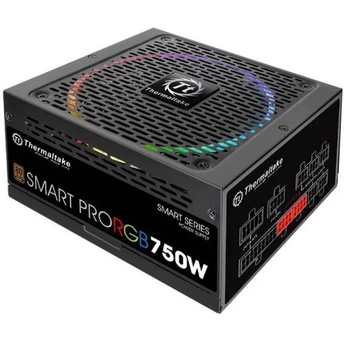 Блок питания Thermaltake Smart Pro RGB 750W (PS-SPR-0750FPCBEU-R) фото 2