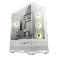 Корпус для ПК MSI MAG PANO 110R PZ WHITE, Global, 2xUSB 3.2 Gen 1, 1xUSB 3.2 Gen2 Type-C, 3x120mm ARGB Reverse Blade F (306-7G28W21-JA4)