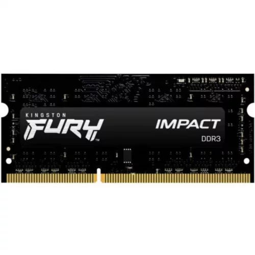 Модуль памяти Kingston FURY Impact DDR3L 4GB (KF318LS11IB/4) (KF318LS11IB/4) Память оперативная/ Kingston 4GB 1866MHz DDR3LCL11SODIMM1.35VFURYImpact