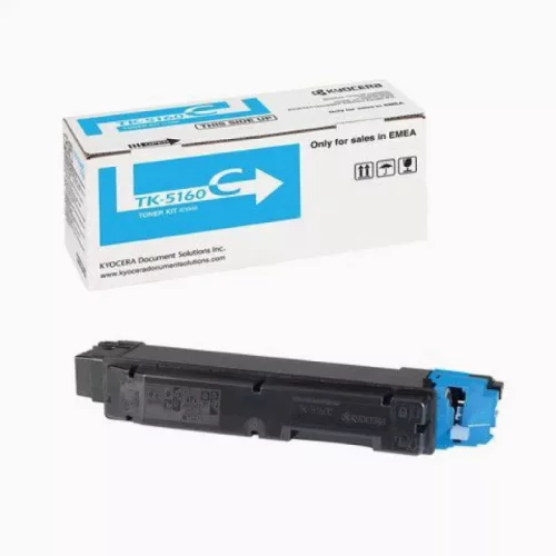 Тонер-картридж Kyocera TK-5160C голубой 12 000 страниц для P7040cdn (1T02NTCNL0)