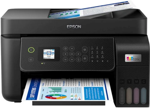 МФУ струйный Epson L5290 (C11CJ65512/ C11CJ65409) A4 WiFi черный (C11CJ65506/512/C11CJ65409)