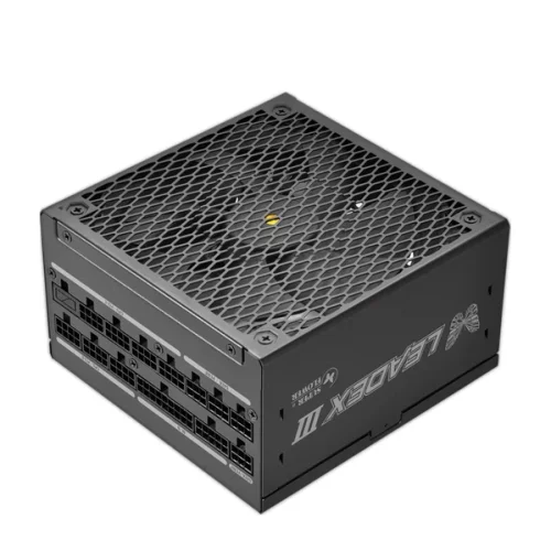 блок питания 850 Ватт/ Super Flower Power Supply Leadex III Gold, 850W, ATX 3.1, 140mm, 8xSATA, 3xPCI-E(6+2), 1x12VHPWR(12+4), APFC, 80+ Gold, Full Modular (SF-850F14GE(GL)) фото 2