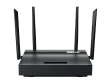Роутер беспроводной Netis NX32U AX3000 10/100/1000BASE-TX/4G ready черный