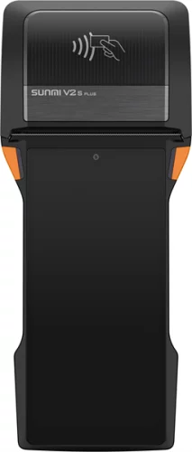 SUNMI V2s PLUS EN(MT8768, 6.22HD+,3+32G,NFC,2M+13M Camera, Scanner, EU 4G, 80 Label Printer,5V2A EU Adapter) (P06050006)