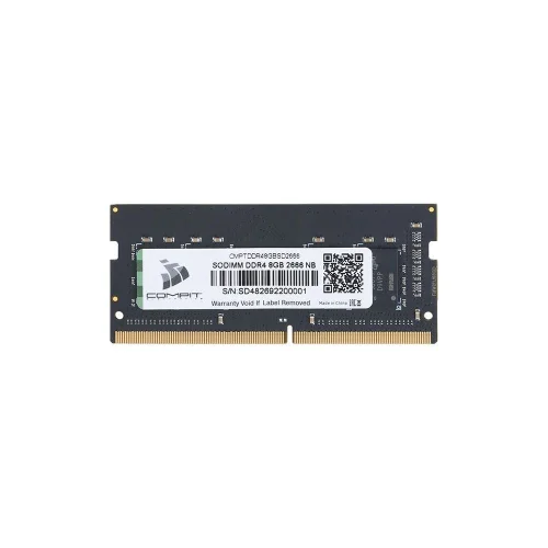 Модуль памяти COMPIT 8GB SO DIMM DDR4 2666MHz 260pin 1.2V CMPTDDR48GBSD2666