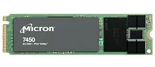 Micron SSD 7450 PRO, 960GB, M.2(22x80mm), NVMe, PCIe 4.0 x4, 3D TLC, R/ W 5000/ 1400MB/ s, IOPs 520 000/ 82 000, TBW 1700, DWPD 1 (12 мес.) (MTFDKBA960TFR-1BC1ZABYY)
