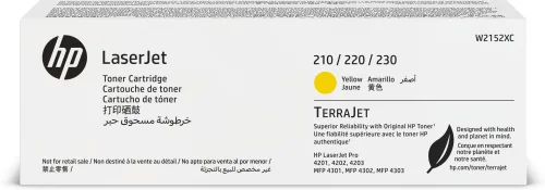 W2152XC HP 210/220/230 оригинальный тонер-картридж (5'500 стр.) для HP CLJ 4201/4202/4203/MFP 4301/4302/4303 Yellow (контрактный аналог картриджа W2302X)
