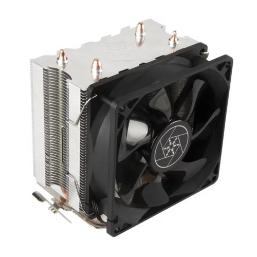 Вентилятор Silverstone SST-KR03 Kryton CPU Cooler, excellent cooling and low noise, silent hydraulic bearing 92mm blue LED fan, universal Socket compatibility, RTL {20} (G530KR03A410020) фото 2