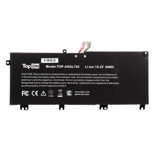Аккумулятор для ноутбука Asus GL703VD 15.2V 4240mAh PN: B41N1711 (TOP-ASGL703)