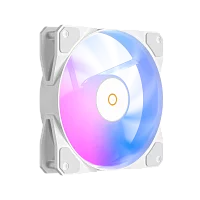 Кулер для корпуса/ Case Cooler Ocypus Beta F12 WH ARGB REVERSE BLADE (120x120x25mm, 4-pin PWM, ARGB, 56.5CFM, 29dBA, 1600RPM, White) (BETA-F12-WH1AM01X-GL)