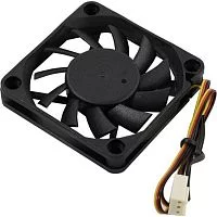 Exegate EX283368RUS Вентилятор ExeGate ExtraSilent ES06010S3P, 60x60x10 мм, подшипник скольжения, 3pin, 3000RPM, 23dBA