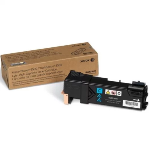 Тонер-картридж Xerox голубой 2500 страниц для Phaser-6500, WorkCentre-6505 (106R01601)