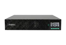 Systeme Electric Smart-Save Online SRV 6000 ВA, 6000 Вт, 230 В, 1:1, 2U+2U, конвертируемый форм-фактор, 16 шт. АКБ, 12В 9Ач, клеммы, размеры 440x600x174 мм (SRVSE6KRTXLIG2)