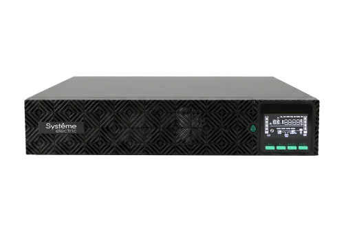 Systeme Electric Smart-Save Online SRV 6000 ВA, 6000 Вт, 230 В, 1:1, 2U+2U, конвертируемый форм-фактор, 16 шт. АКБ, 12В 9Ач, клеммы, размеры 440x600x174 мм (SRVSE6KRTXLIG2)