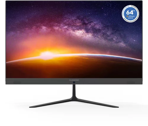 Моноблок SunWind Action AiO 23i (UM23CN-4CXU01) Моноблок SunWind Action AiO 23i 23.8 Full HD Cel N4020 (1.1) 4Gb SSD256Gb UHDG 600 CR Ubuntu GbitEth WiFi BT 65W клавиатура мышь Cam черный 1920x1080 (UM23CN-4CXU01)