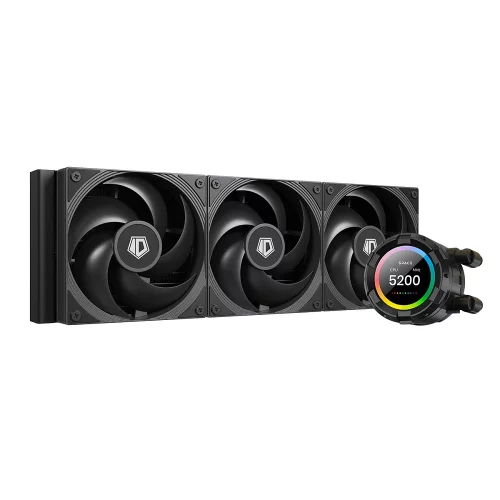 Система водяного охлаждения ID-Cooling SL360 Pro Se Soc-AM5/ AM4/ 1151/ 1200/ 2066/ 1700 черный 4-pin 14-30dB Al+Cu LCD 350W Ret