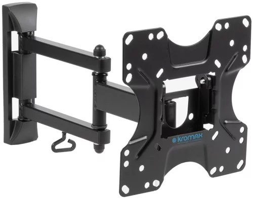 Кронштейн для ТВ KROMAX OPTIMA-214 black (max VESA 200x200 мм, настенный, наклонно-поворотный, max 30 кг) (29011)