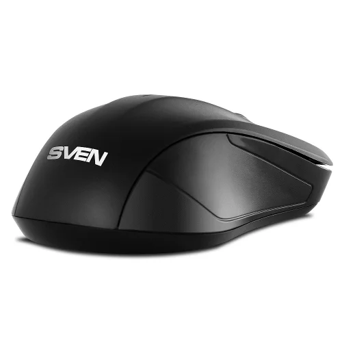 Беспроводная мышь SVEN RX-270W чёрная (3+1кл. 800-1600DPI, блист) (SV-016234) фото 2