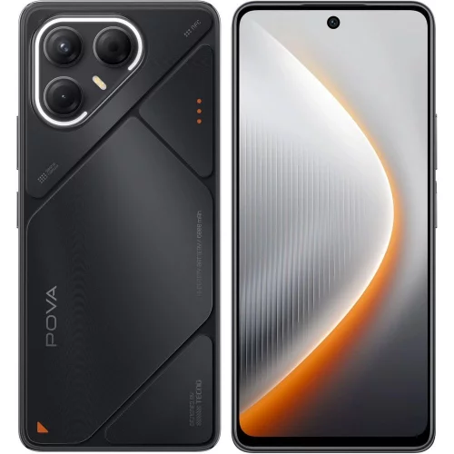 Смартфон Tecno POVA 7 5G 256Gb 8Gb черный моноблок 3G 4G 6.8