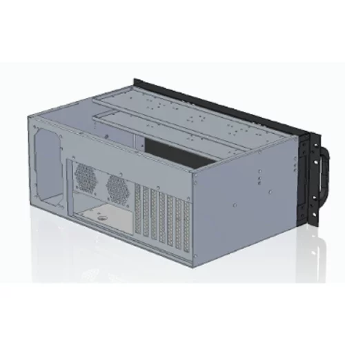 Procase 4U350-08 Корпус 4U server case,8HDD,черный,без блока питания PS/ 2 ATX,глубина 350мм, MB SSI CEB 12