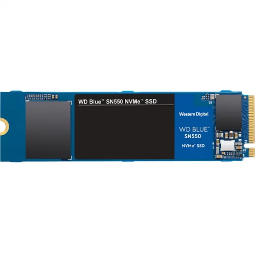 Накопитель Western Digital (WDS100T2B0C) (WDS100T2B0C) Твердотельный накопитель Western Digital Blue SN550 SSD 1TB M2.2280 NVMe PCIe Gen3 8Gb/ s (WDS100T2B0C)