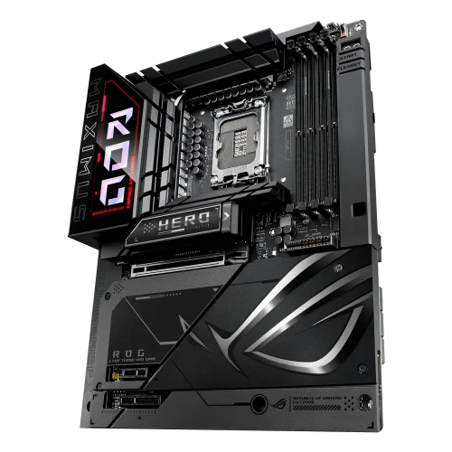 Материнская плата ASUS ROG MAXIMUS Z890 HERO BTF LGA1851 ATX 4хDDR5 PCIEx16 PCIEx4 PCIEx1 6xM.2 2xThunderbolt USB-C HDMI 2.5GLAN 5GLAN Wi-Fi 7 (90MB1KG0-M0EAY0) фото 3