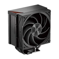 Кулер для процессора/ CPU Cooler PCCooler RZ500 BK (250W, 4-pin PWM, 155mm, Al/Cu, 5x6mm, 1x120mm, 86.73CFM, 32dBA, 2200RPM, S: 1851/1700/1200/115X, AM5/AM4, black)
