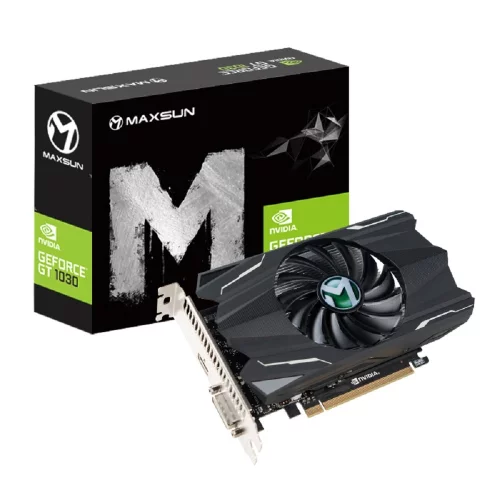 Видеокарта MAXSUN MS-GT1030 Transformer 4G GDDR4, 128bit, 1152/1380MHz, HDMI/DVI 1 FAN (MS-GT1030 TF 4GD4) RTL