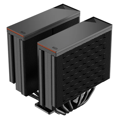 Кулер для процессора/ CPU Cooler PCCooler RZ620 BK (260W, 4-pin PWM, 157.5mm, Al/Cu, 6x6mm, 2x120mm, 86.73CFM, 32dBA, 2000RPM, S: 1851/1700/1200/115X, AM5/AM4, black) фото 5