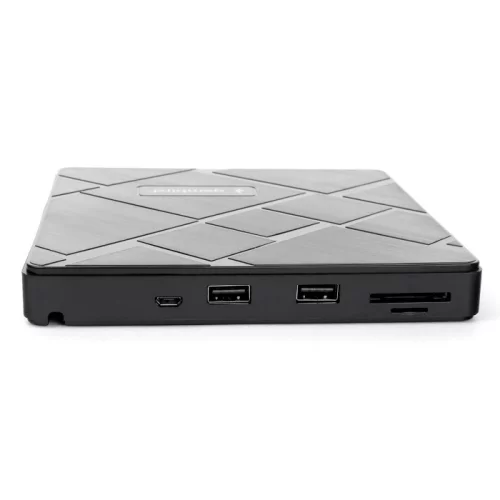 *Внешний оптический привод USB 3.0 Gembird DVD-USB-04 пластик, со встроенным кардридером и хабом черный фото 3