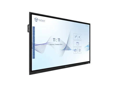 Интерактивный комплекс NextPanel 86, 86, 4К (3840*2160), 450 кд/ м2, 4000:1, IR, 10 мс, 20 касаний, WiFi-модуль, ОС Android, OPS: Intel Core, DDR4 8Гб, SSD 128Гб, (IFCKV5INT86) фото 2