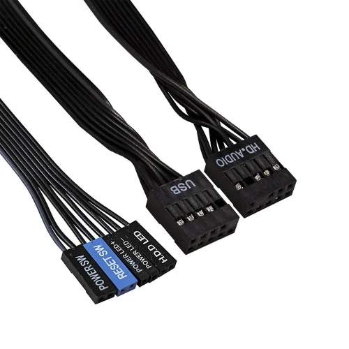Exegate EX286412RUS Корпус Minitower ExeGate BA-309 (mATX, без БП, 2*USB, HD аудио, черный) фото 3