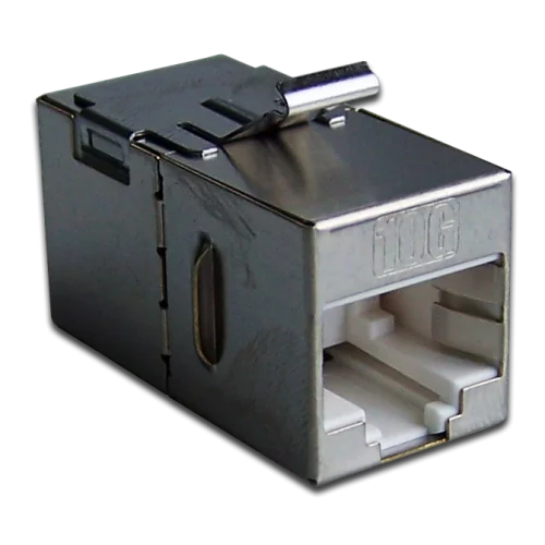 Повторитель портов RJ-45, экранированный, кат.6A, формата Keystone (LAN-KCP45S6A)