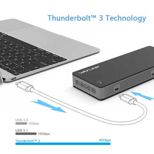 Док-станция WAVLINK Thunderbolt 3 (WL-UTD21H) фото 7