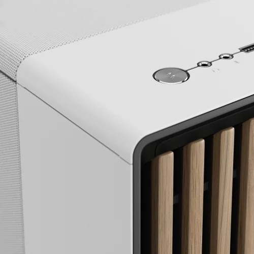 Корпус ПК без блока питания/ Case Fractal Design North XL, Full-Tower, 3x140mm, 2xUSB-A 3.2 + 1xUSB 3.2 Type-C E-ATX, ATX, mATX, mITX Wood panel, Chalk White (FD-C-NOR1X-03) фото 12