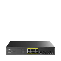 Коммутатор/ 8-Port Layer 2 Managed Gigabit PoE+ Switch with 2 Gigabit SFP Slots, 120W (GS2008PS2)