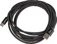 Кабель USB (m)-USB Type-C (m) 3м черный (1491089) (1491089#MLN)