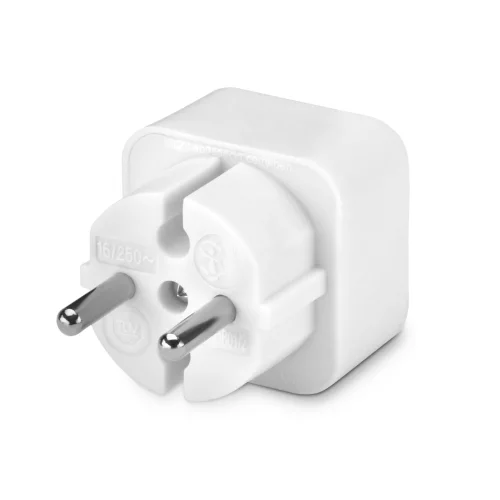 Сетевой разветвитель Buro BU-PS2F-W (2 розетки) белый (пакет ПЭ) фото 4