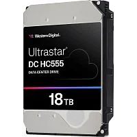 Жесткий диск/ HDD WD/ HGST SATA Server 18Tb Ultrastar HC555 7200 6Gb/ s 512MB 1 year warranty (WUH722018CLE6L4)