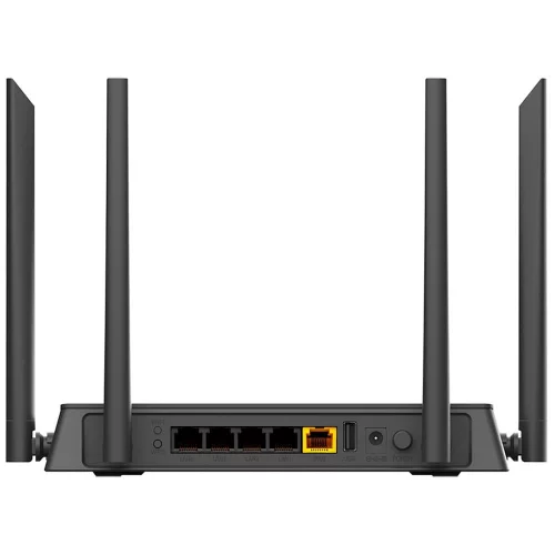 Маршрутизатор/ AC1200 Wi-Fi EasyMesh Router, 100Base-TX WAN, 4x100Base-TX LAN, 4x5dBi external antennas, USB port, 3G/LTE support (DIR-815/RU/R4A) фото 4