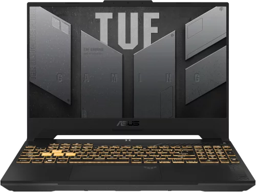 Ноутбук Asus TUF Gaming F15 FX507ZV4-LP130W Core i7 12700H 16Gb SSD512Gb NVIDIA GeForce RTX4060 8Gb 15.6 IPS FHD (1920x1080) Windows 11 Home grey WiFi BT Cam (90NR0FA7-M009M0)